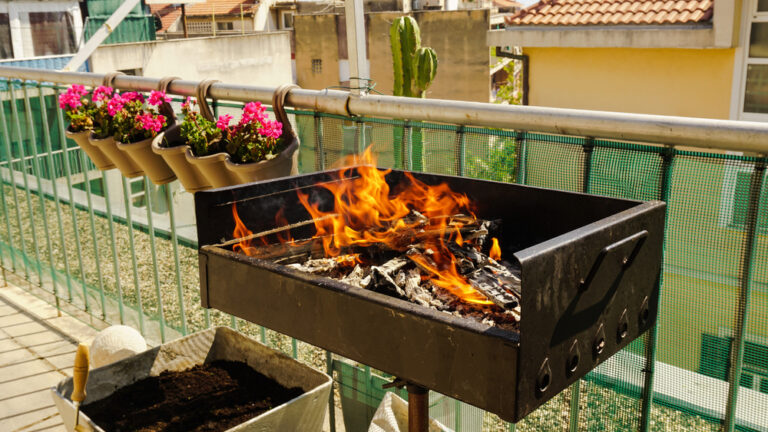 Comment griller en toute sécurité sur le balcon